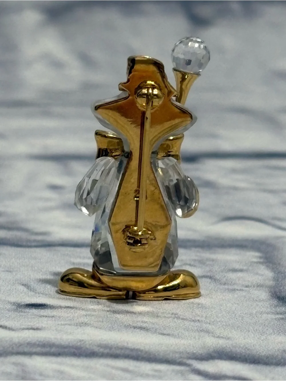 Swarovski Crystal Memories clown conductor brooch pin